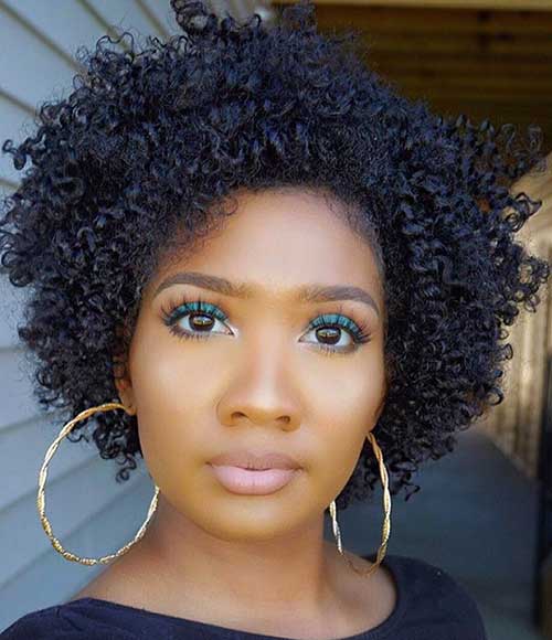 Short Natural Curly Hairstyles-6