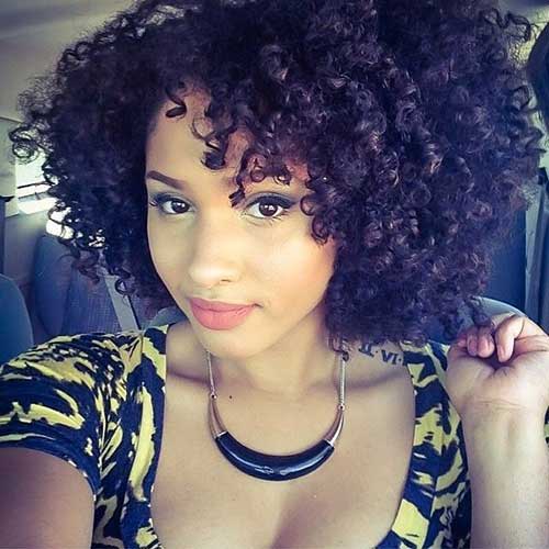 Natural Curly Short Hairstyles