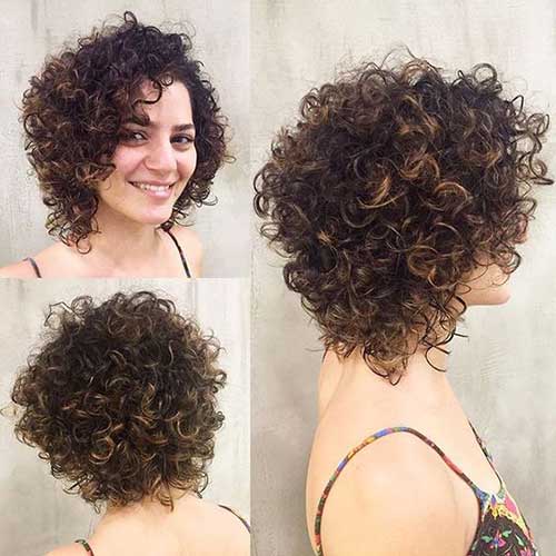 Very Popular Curly Short Hairstyles Every Lady Need to See