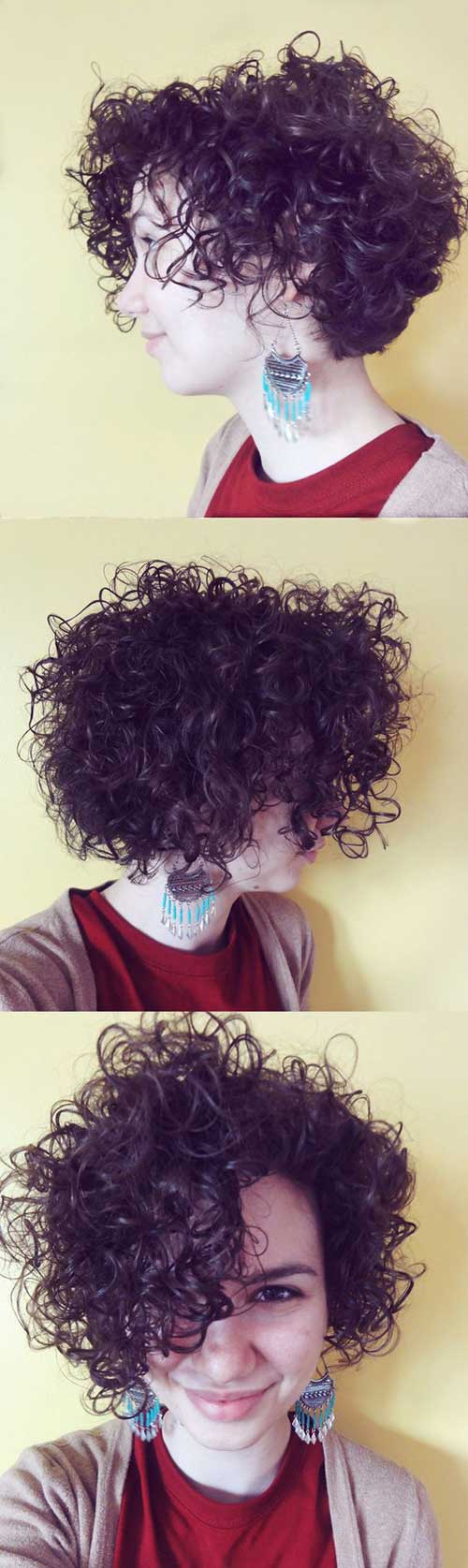 Short Curly Hairstyles-7