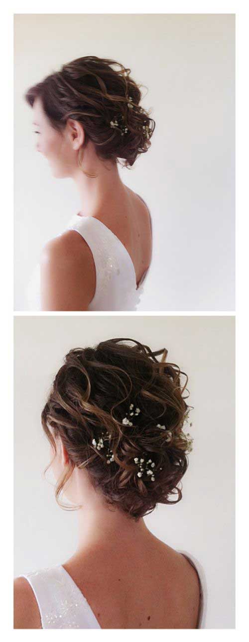 Most Beautiful Short Hairstyles for Wedding | Short ...