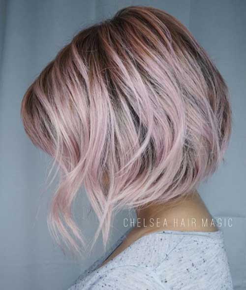 Pink Short Hairstyles-9