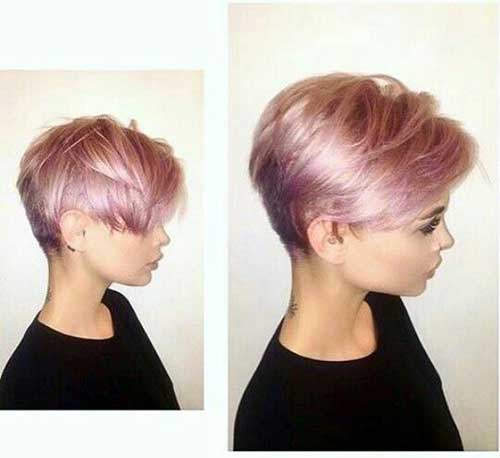 Pink Short Hairstyles