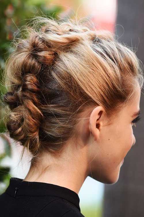 Party Hairstyles for Short Hair-10