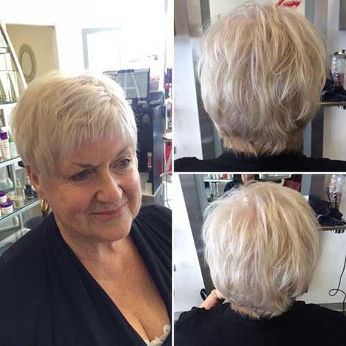 Short Haircuts for Older Women