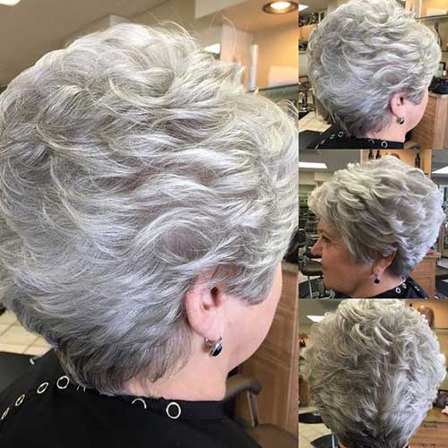 Elegant Short Haircuts for Older Women