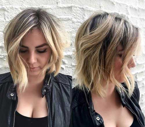 35 Best Layered Short Haircuts for Round Face 2018 | Short ...