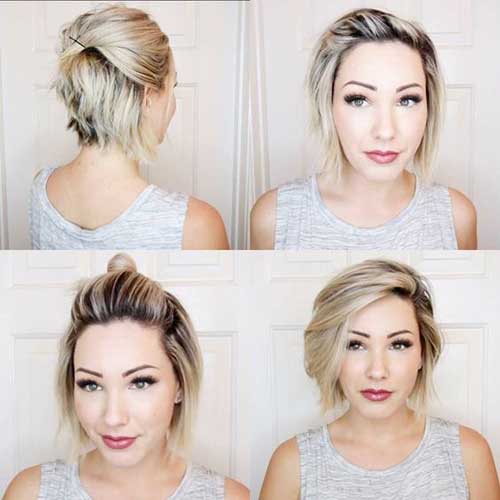 35 Best Layered Short Haircuts for Round Face 2018