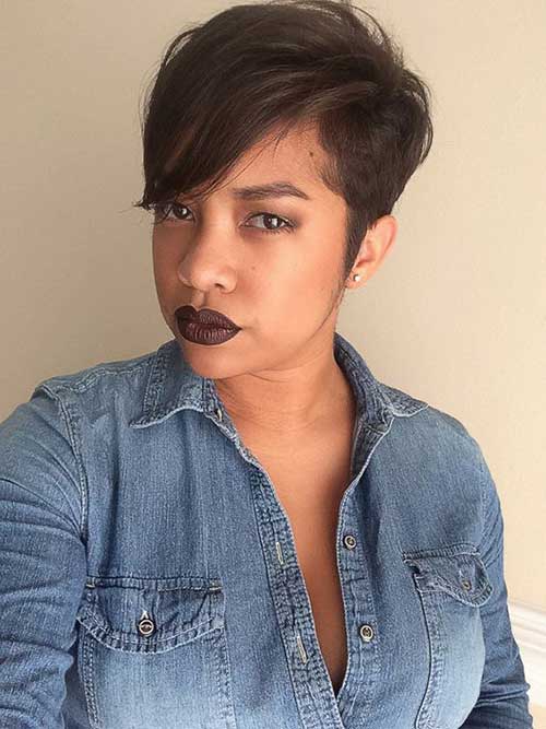 Short Hairstyles for Black Women-19