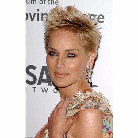 23 Sharon Stone Short Hairstyles