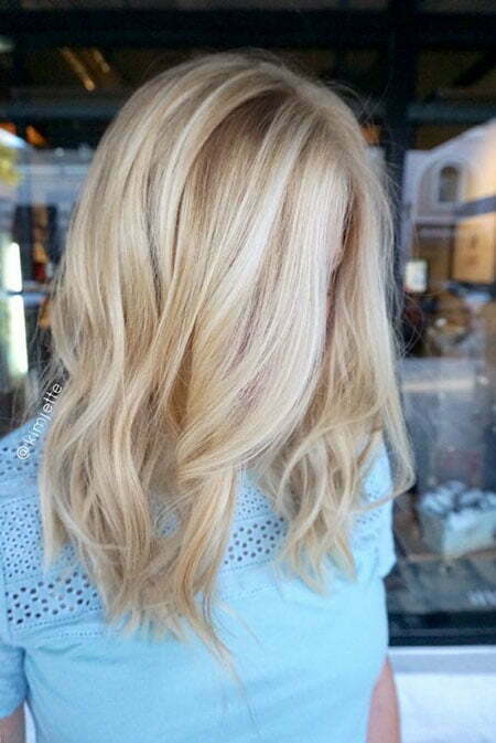 Blonde Hair Bob Color