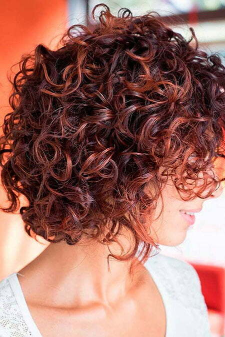 Sassy Hair, Curly Short Women Brunette