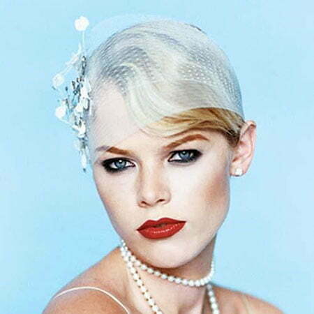 Vintage Pixie Style, Wedding Hair Styles Lucille