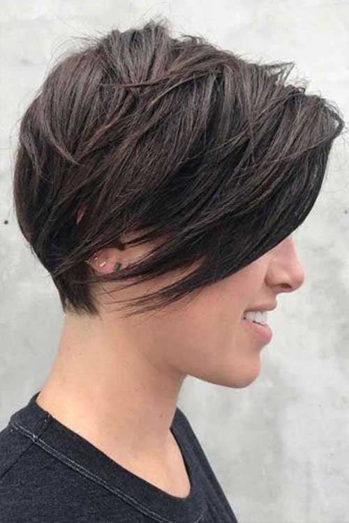 Short Haircuts for Round Faces