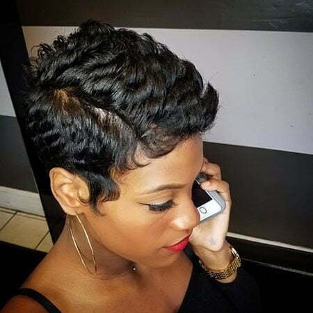 Short Pixie Hairstyles for Black Women
