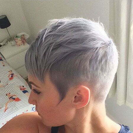Pixie Cut Sides Shaved