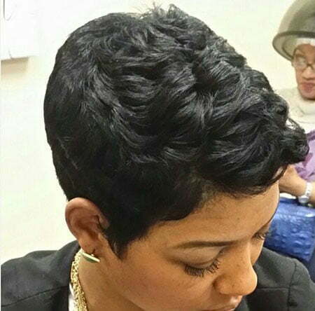 Pixie Cuts for Thick Hair Black Girl
