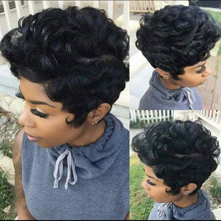 Quick Weave Short Hairstyle