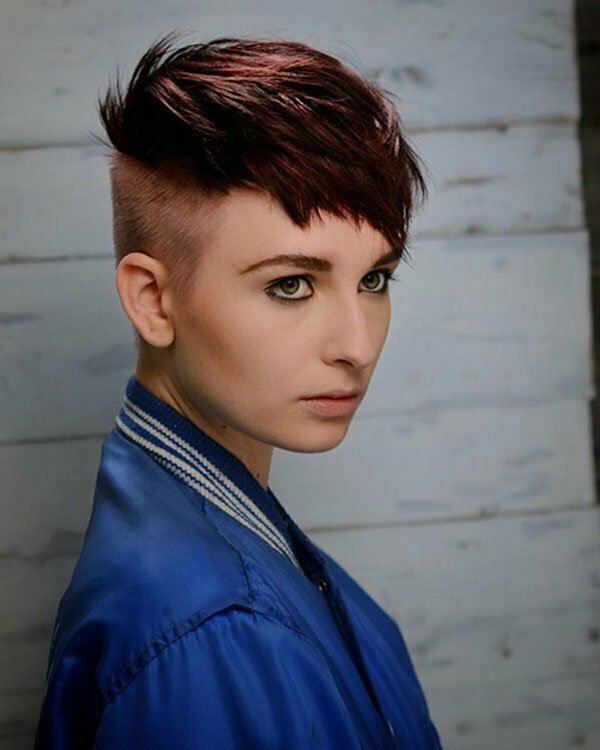 Trendy Short Shaved Hairstyles