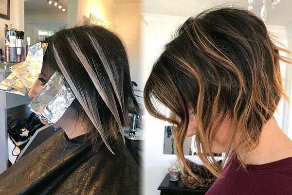 Highlighted Bob Hairstyles