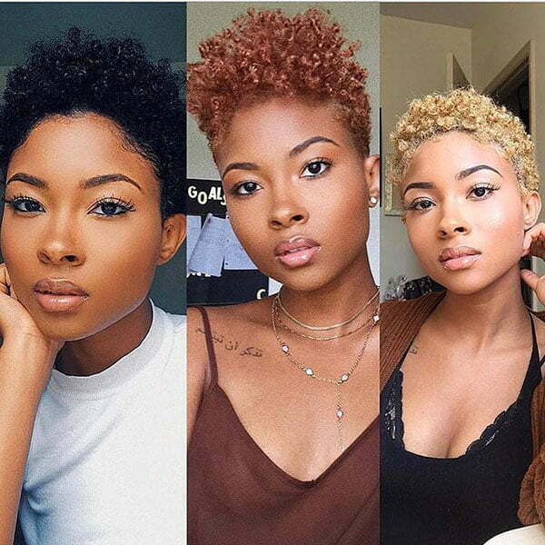 Short Curly Hairstyles For Black Women 2019