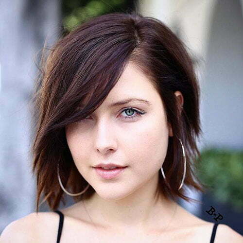 55 Best New Short Hair With Side Swept Bangs