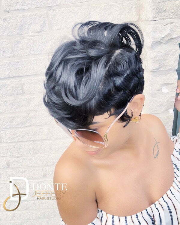 Really Short Hairstyles For Black Women
