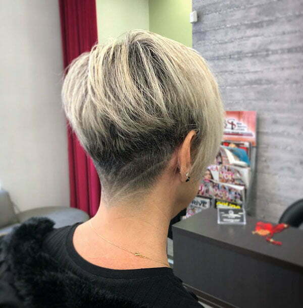 30 Best Short Hair Back View Images