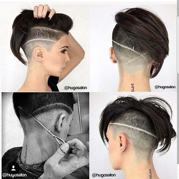 Side Shaved Hair Designs