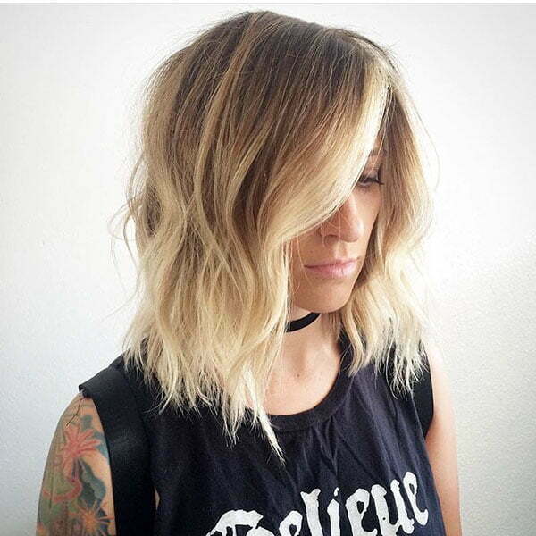 Brown And Blonde Short Hair