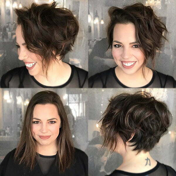 Short Haircuts For Thick Hair And Round Faces
