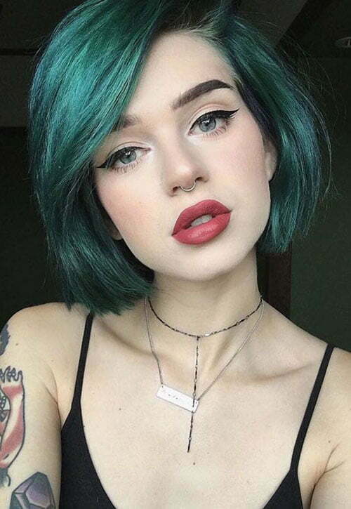 Short Blue Hairstyles