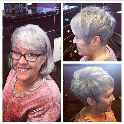 Best Short Haircuts for Women Over 50-11