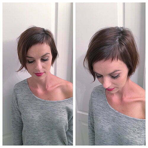 Short Hairstyles With Bangs