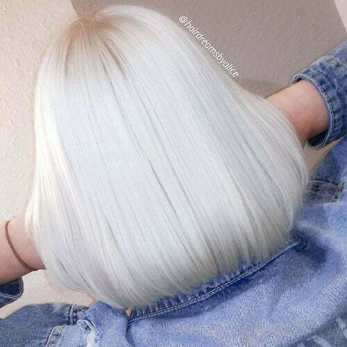 Short Hairstyles For White Hair
