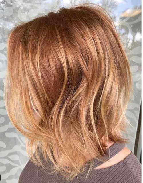 Copper Red Hair Color Ideas for Short Hair 2019
