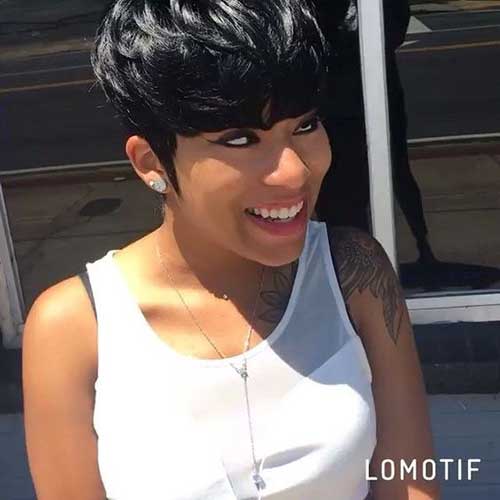 Easy Thick Short Hairstyles for Black Women