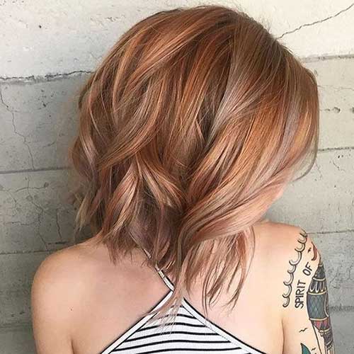 Strawberry Blonde Hair Color Ideas for Short Hair 2019