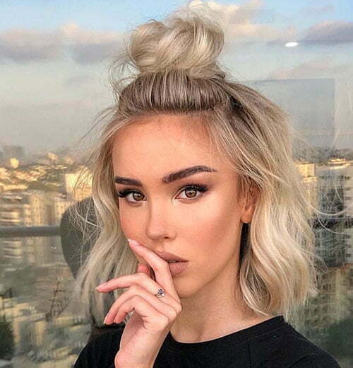 20 Ideas of Cute Easy Hairstyles for Short Hair