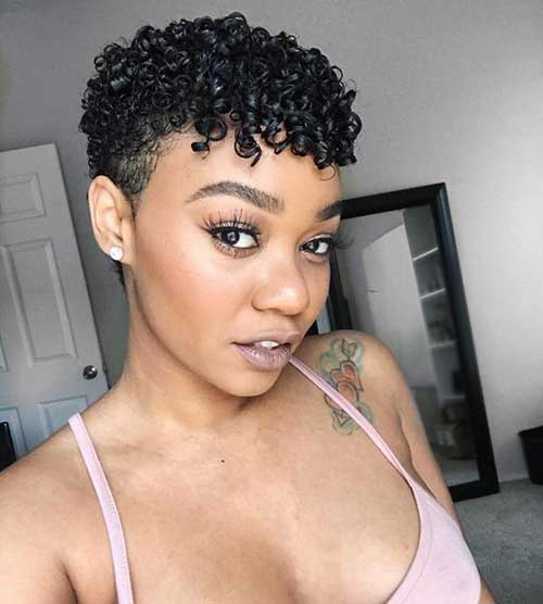 Short Pixie Haircuts for Black Women