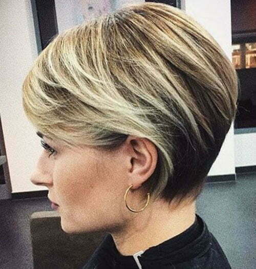 Short Layered Haircuts for Older Women