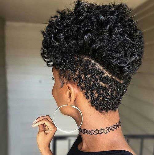African American Women Short Haircut