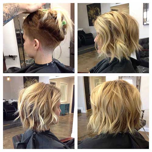 Short Messy Hairstyles For Women