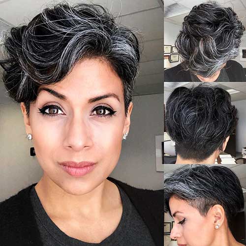Short Curly Hairstyles For Mature Women