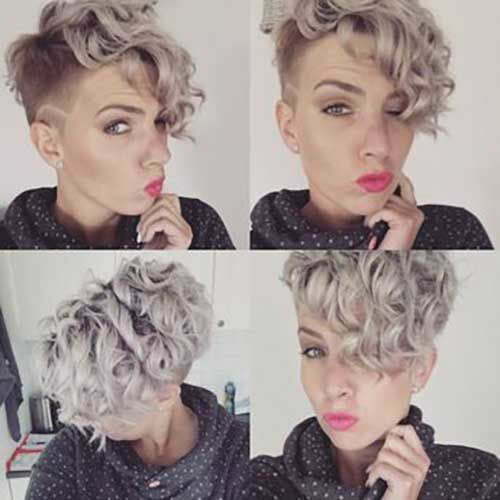 Short Curly Pixie Haircuts