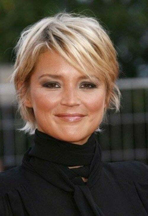 Short Hairstyles For Chubby Faces