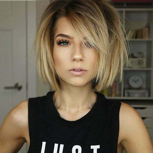 Short Hairstyles For Straight Hair