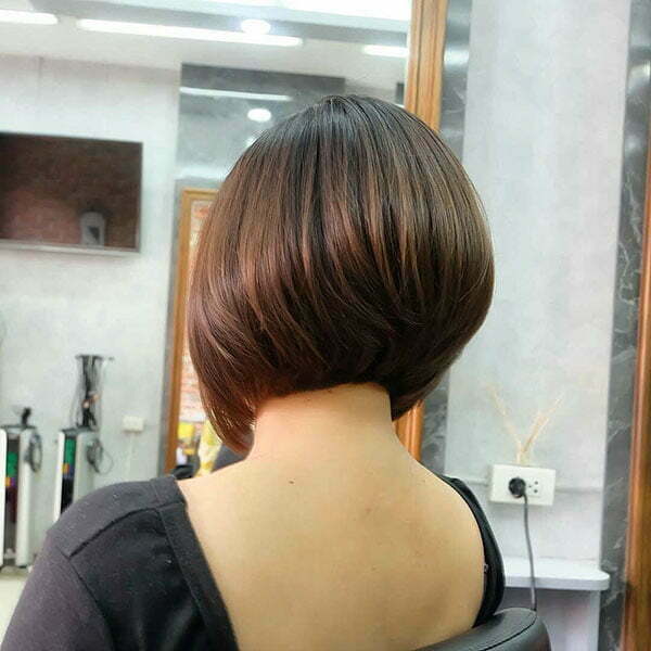 Pictures Of A Line Bob Haircuts