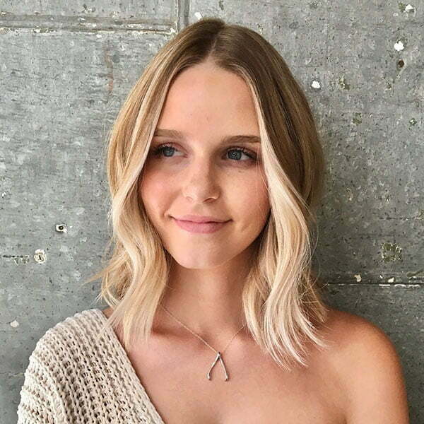 Blonde Ombre On Short Hair