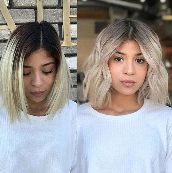 Short Blonde Ombre Hairstyles